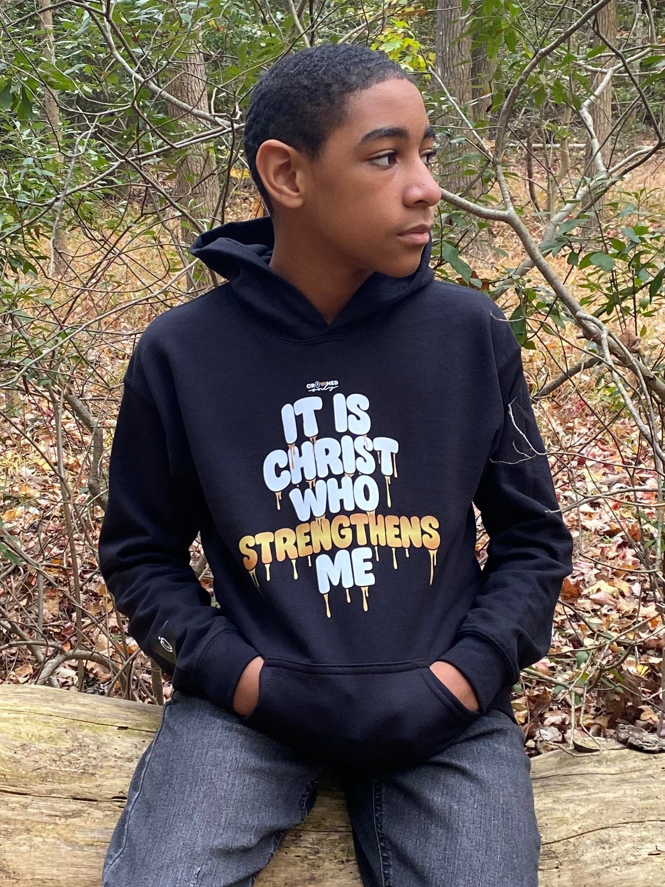Strengthen Me - Youth Hoodie