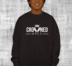Crowned Only - John 1:12 - Youth Sweater