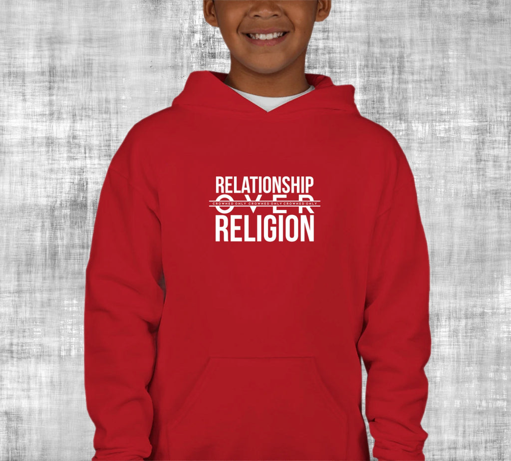 Relationship Over Religion - Youth Hoody