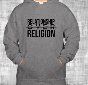 Relationship Over Religion - Men's  Hoody