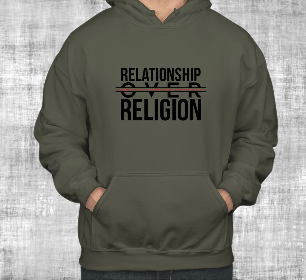 Relationship Over Religion - Men's  Hoody